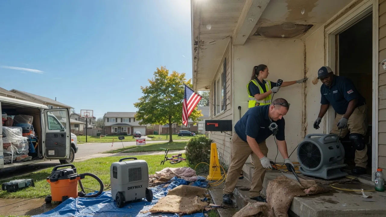 Water Damage Restoration in Liberty Mills, IN near me